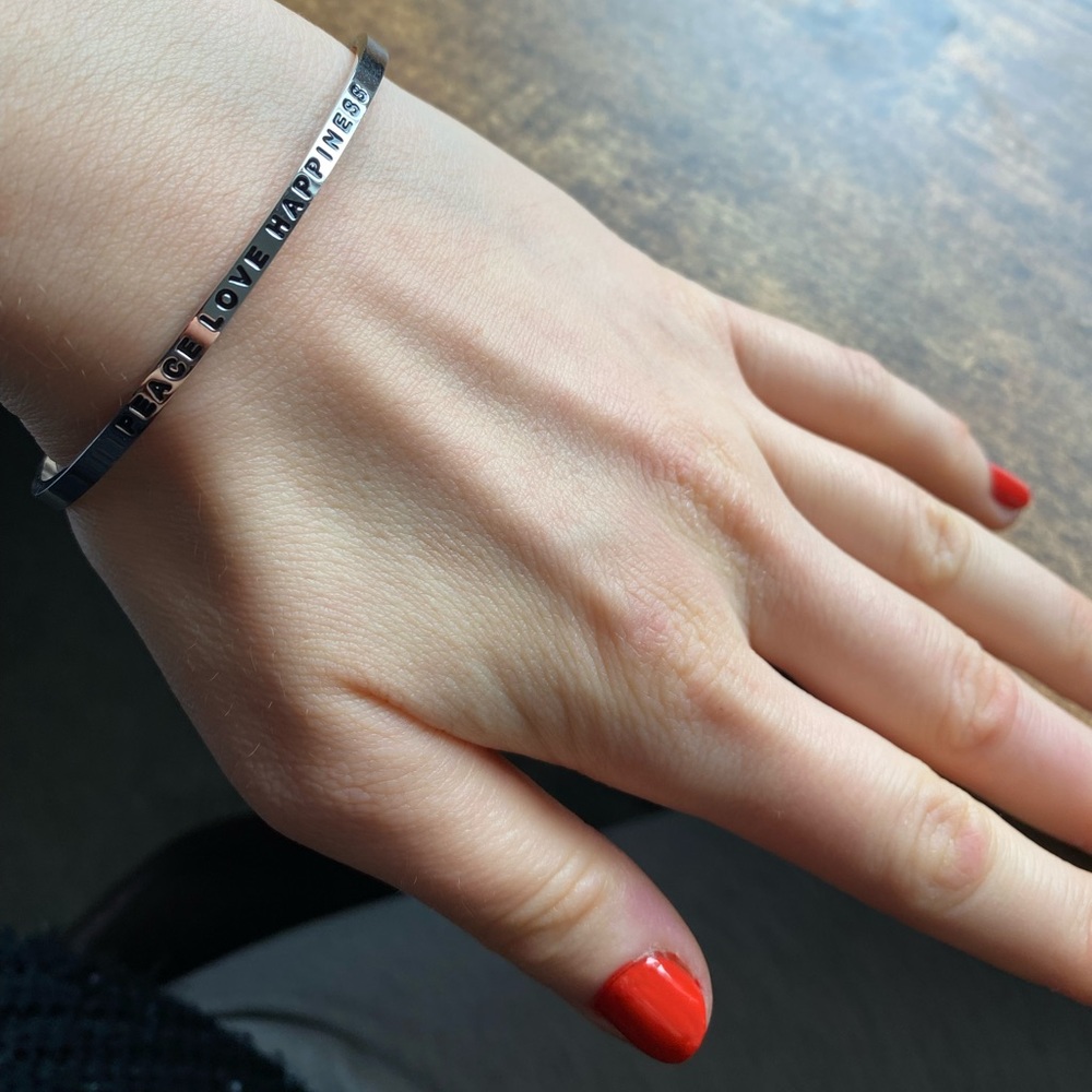 Silver bracelet